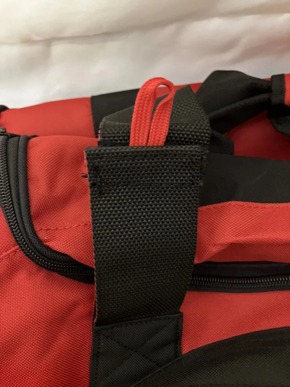 Marlboro Red and Black Travel Duffel Bag